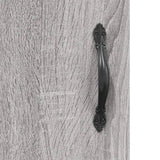 ZNTS Sideboard Grey Sonoma 34.5x34x90 cm Engineered Wood 830442