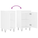Sideboards 2 pcs White 40x35x70 cm Engineered Wood 831053