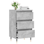 ZNTS Sideboard Concrete Grey 40x35x70 cm Engineered Wood 831088