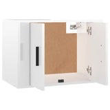 ZNTS Wall-mounted TV Cabinets 2 pcs High Gloss White 57x34.5x40 cm 3188336