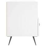 ZNTS Bedside Cabinets 2 pcs White 40x35x47.5 cm Engineered Wood 827373