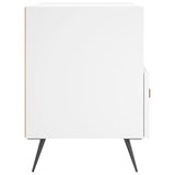 ZNTS Bedside Cabinets 2 pcs White 40x35x47.5 cm Engineered Wood 827373