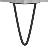 ZNTS 3 Piece Bathroom Furniture Set Concrete Grey Engineered Wood 3190303