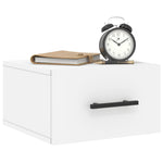 ZNTS Wall-mounted Bedside Cabinets 2 pcs White 35x35x20 cm 829869