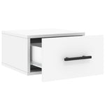 ZNTS Wall-mounted Bedside Cabinets 2 pcs White 35x35x20 cm 829869