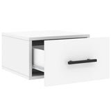 ZNTS Wall-mounted Bedside Cabinets 2 pcs White 35x35x20 cm 829869