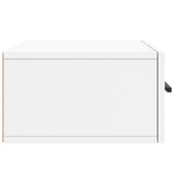 ZNTS Wall-mounted Bedside Cabinets 2 pcs White 35x35x20 cm 829869