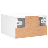 ZNTS Wall-mounted Bedside Cabinets 2 pcs White 35x35x20 cm 829869