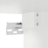 ZNTS Wall-mounted Bedside Cabinets 2 pcs White 35x35x20 cm 829869