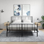 ZNTS Wall-mounted Bedside Cabinets 2 pcs Sonoma Oak 35x35x20 cm 829875