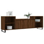 ZNTS TV Cabinet Brown Oak 160x35x55 cm Engineered Wood 831355