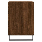 ZNTS TV Cabinet Brown Oak 160x35x55 cm Engineered Wood 831355