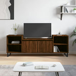 ZNTS TV Cabinet Brown Oak 160x35x55 cm Engineered Wood 831355