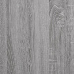 ZNTS Side Tables 2 pcs Grey Sonoma 50x46x50 cm Engineered Wood 819561