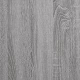 ZNTS Side Tables 2 pcs Grey Sonoma 50x46x50 cm Engineered Wood 819561