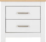 ZNTS Portland 2 Drawer Bedside 100-103-098