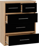 ZNTS Seville 3+2 Drawer Chest 100-102-082