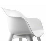ZNTS Keter Outdoor Chairs Akola 2 pcs White 422806