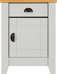 ZNTS Ludlow 1 Drawer 1 Door Bedside 100-103-042