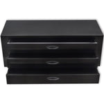 ZNTS Metal Tool Chest 3 Drawers Black 20121