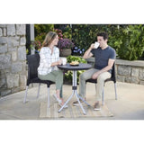 ZNTS Keter Bistro Set Chelsea Graphite 223562 420031