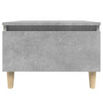 ZNTS Side Tables 2 pcs Concrete Grey 50x46x35 cm Engineered Wood 819509