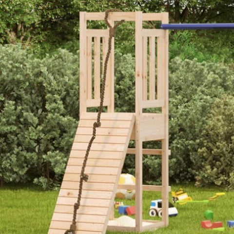 ZNTS Play Tower 53x46.5x169 cm Solid Wood Pine 826577