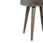 Mini Grey Washed Bedside IN964