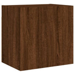 ZNTS TV Wall Cabinets 2 pcs Brown Oak 40.5x30x40 cm Engineered Wood 836909