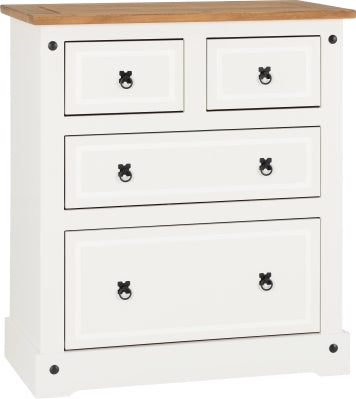 ZNTS Corona 2+2 Drawer Chest 100-102-059