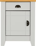 ZNTS Ludlow 1 Drawer 1 Door Bedside 100-103-042