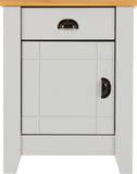 ZNTS Ludlow 1 Drawer 1 Door Bedside 100-103-042