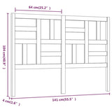 ZNTS Bed Headboard 141x4x104 cm Solid Wood Pine 818185