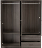 ZNTS Lisbon 4 Door Wardrobe 100-101-123