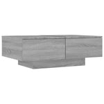 ZNTS Coffee Table Grey Sonoma 90x60x31 cm Engineered Wood 815196