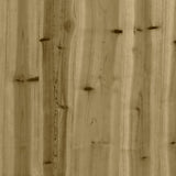 ZNTS Play Tower 52.5x110.5x214 cm Impregnated Wood Pine 826585