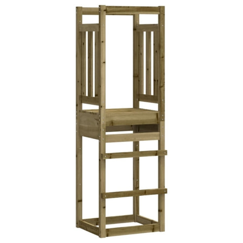 ZNTS Play Tower 53x46.5x169 cm Impregnated Wood Pine 826579