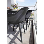 ZNTS Keter Outdoor Chairs Akola 2 pcs Graphite 422804