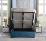 ZNTS Amelia Plus 4'6" Storage Bed 200-203-105