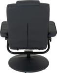 ZNTS Ascot Recliner Chair & Footstool 300-310-011