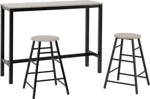 ZNTS Athens Breakfast Bar Set 400-401-193