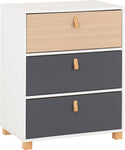 ZNTS Brooklyn 3 Drawer Chest 100-102-166