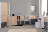 ZNTS Brooklyn 3 Drawer Bedside 100-103-092