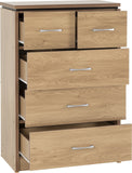 ZNTS Charles 3+2 Drawer Chest 100-102-019