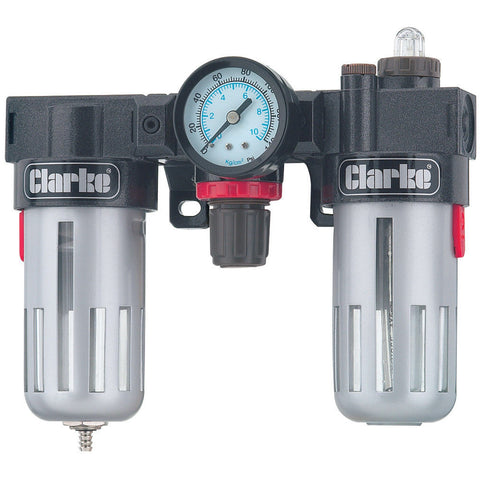 Clarke Filter Regulator & Lubricator - CMF2
