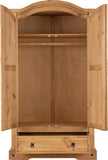 ZNTS Corona 2 Door 1 Drawer Wardrobe 100-101-021