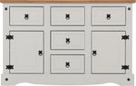 ZNTS Corona 2 Door 5 Drawer Sideboard 400-405-020