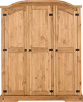 ZNTS Corona 3 Door Wardrobe 100-101-023