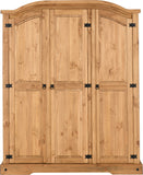 ZNTS Corona 3 Door Wardrobe 100-101-023