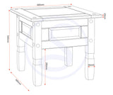 ZNTS Corona Lamp Table 300-302-010